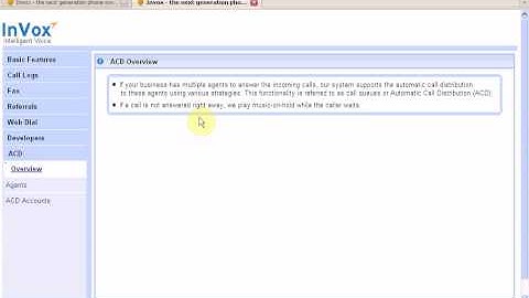 Automatic Call Distribution