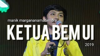 (story wa viral) detik-detik ketua BEM UI marah!!