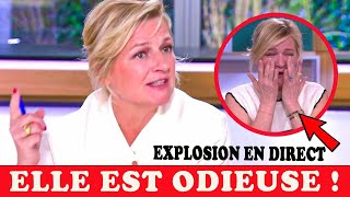 Anne-Elisabeth Lemoine explose en direct : 'Elle est odieuse ! - YouTube