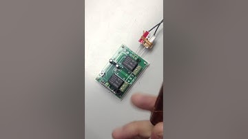 DC12V remote control wireless switch tutorial , latching - momentary + =adding fob remotes