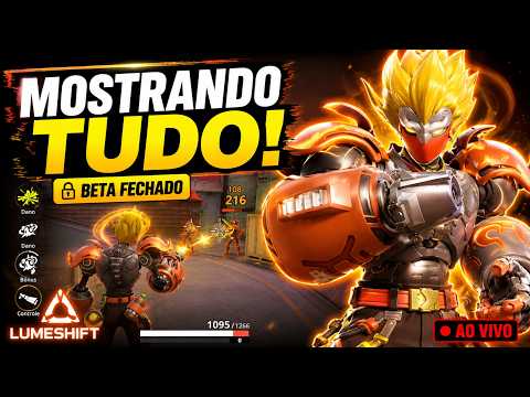 🔴 LUMESHIFT AO VIVO | MOSTRANDO TUDO do Beta Fechado! Gameplay, Personagens e Primeiras Impressões