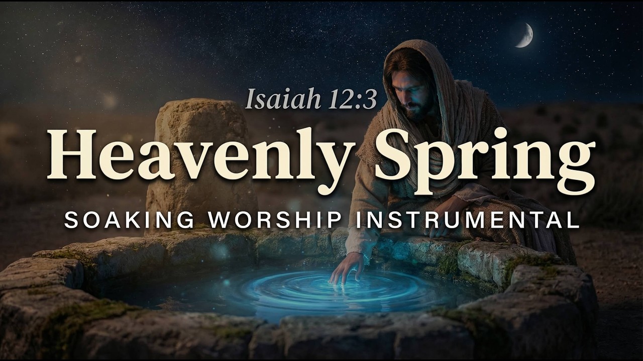 Isaiah 12:3 | Heavenly Spring — Soaking Worship Instrumental (Prayer & Devotional)