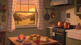 A Warm 1940s Kitchen — Another Room Where Soft Light Glows on Wooden Tables screenshot 5