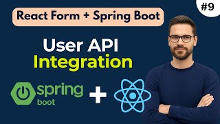Spring Boot  React Integration | Connect Backend API with Frontend UI | User API & UserForm Tutorial