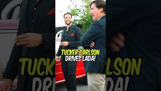 TUCKER CARLSON TEST DRIVES TRISTAN'S LADA! ?