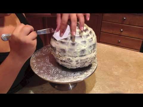 Soccer Ball Cake - How to