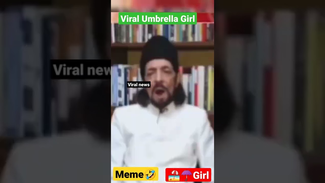 Umbrella Girl funny 🤣🤣। viral video 