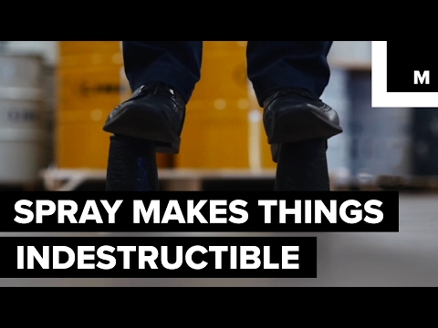 Indestructible spray coating