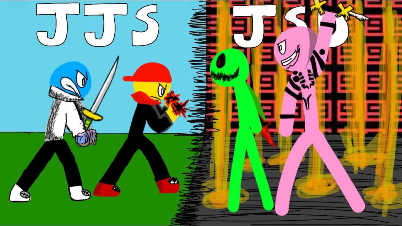 me and my idiot friend play jjs x jsd update (it was pretty fire)