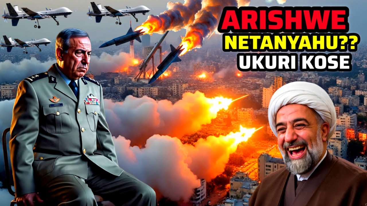ISI IRIKANZE🚨NEANYAHU YISHWE ARASHWE NA IRAN IKORESHEJE DRONE NKUKO BIRI KUVUGWA? UKURI KURI BYO