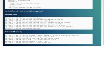 AWS CloudFormation stack fails with error Received 0 SUCCESS signal(s) out of 1