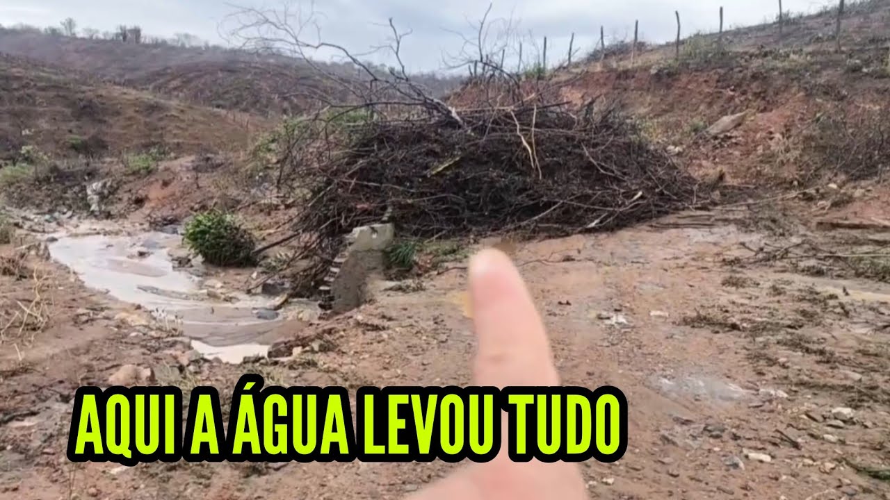 A FORÇA DA ÁGUA SAIU LEVANDO O QUE TINHA PELA A FRENTE 13/02/2026 