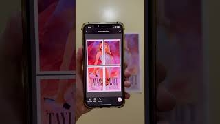 DIY Taylor Swift Poster! #shorts  #blockposter #diyposter #viral #tarpapel #posters #taylorswift