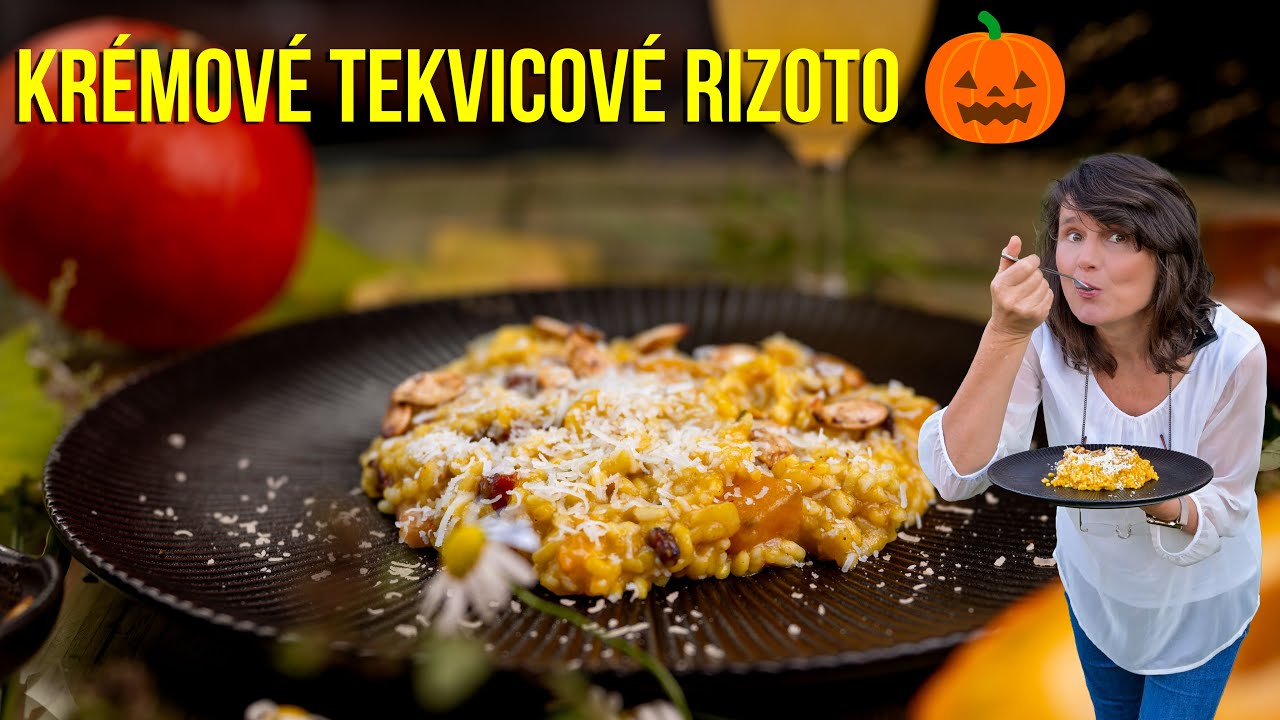 Krémové hokkaido rizoto 🌿 | Tekvicový recept, ktorý si zamilujete