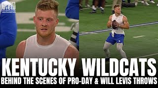 Will Levis Best Throws at Kentucky Pro-Day & Behind The Scenes of Kentucky Wildcats Pro-Day 2023