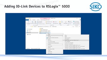 SIKO - Adding IO-Link Devices to RSLogix™ 5000