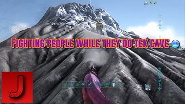 Ark Official Smalltribes Pvp | Fighting People Doing Tek Cave | Pvp Clips | Giga Fights | (Ark/Pvp)