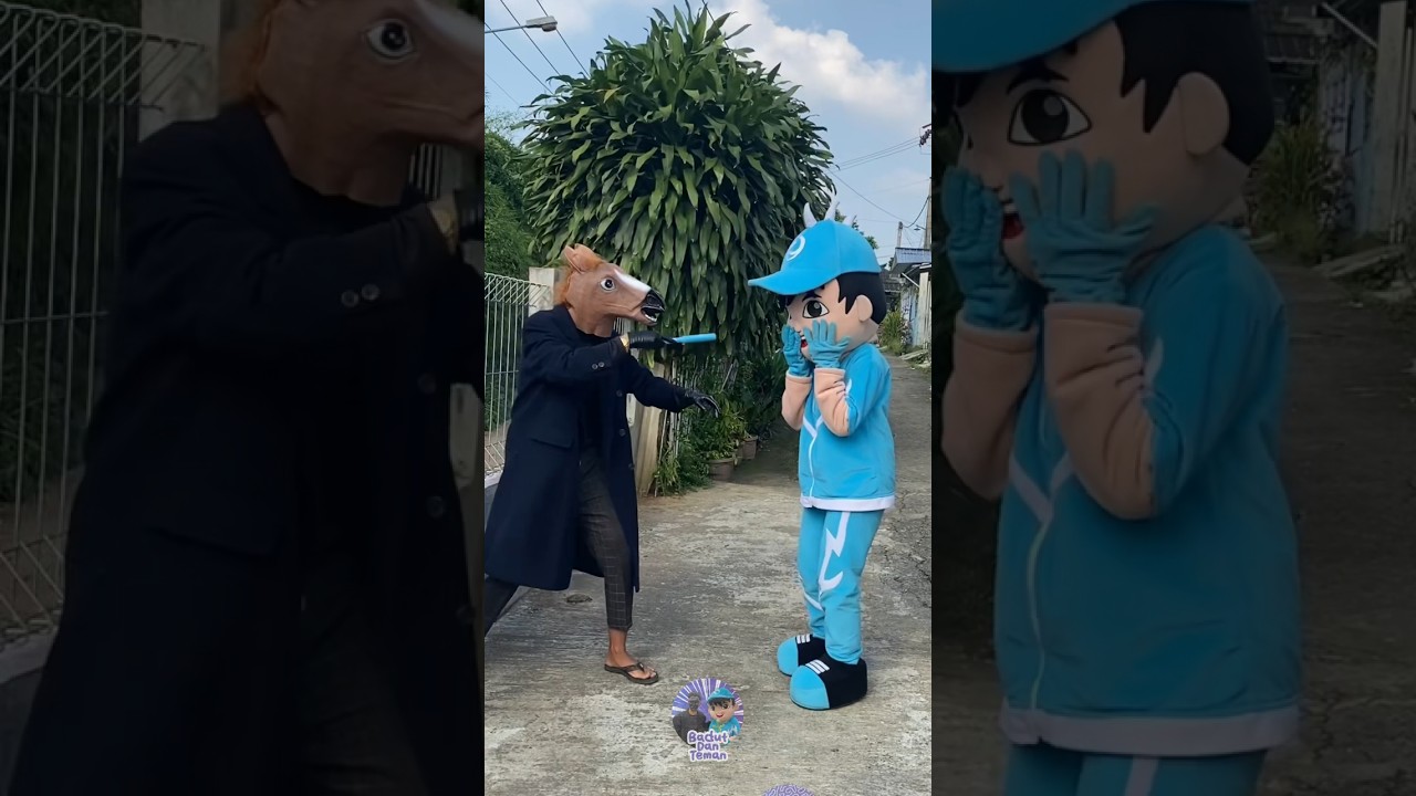 Badut vs Teman Adu Sulap