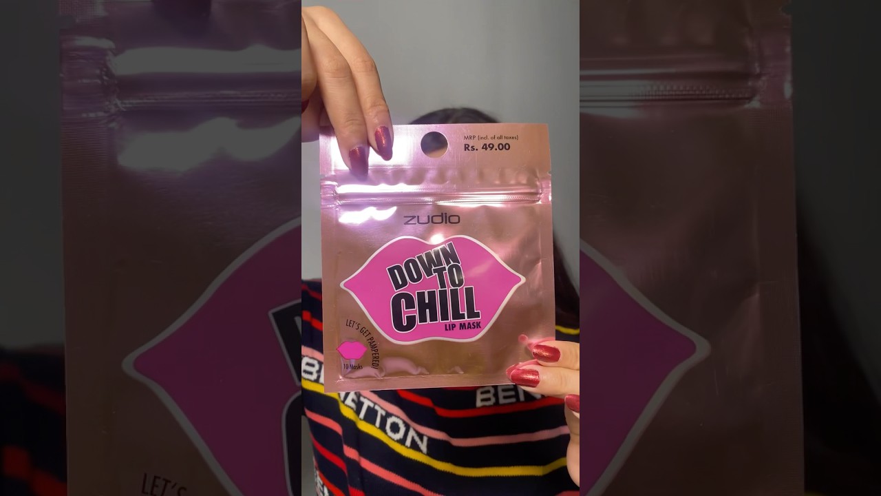 Маски для губ Zudio за 49 ₹😳 