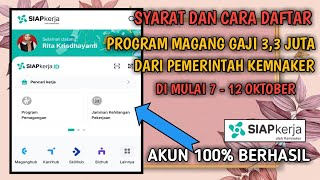 Requirements and How to Register for the Ministry of Manpower's Internship Program | 100% Successful