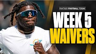 Who to Add for Week 5 Waiver Wire Targets, Streamers & Must-Have Pickups | 2026 Fantasy Football
