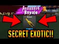 I FINALLY GOT THE SECRET GOLDEN CHICKEN EXOTIC... *SUPER RARE* (ROBLOX ASSASSIN)