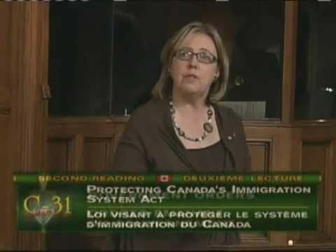 Elizabeth May: Protecting Canada's Immigration System Act (Bill C-31)