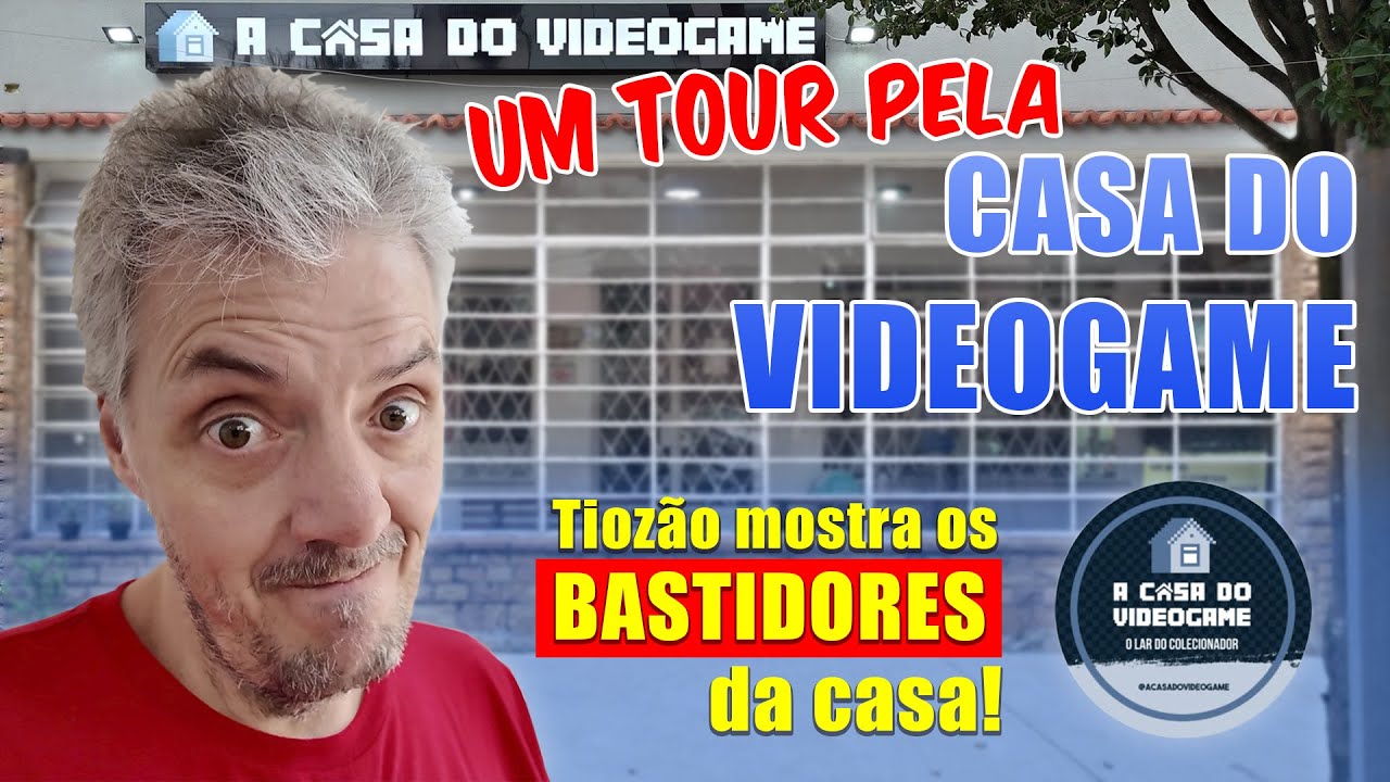 Conheça A Casa do Videogame com o Tiozão (fev/2026)