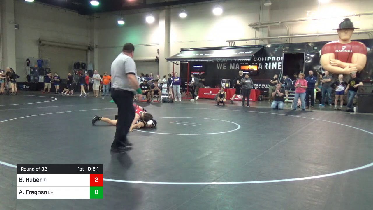 122 Lbs Round Of 32 Brelane Huber Team Idaho Vs Ashlee Fragoso Team California