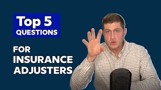 Top 5 Questions To Ask Insurance Adjusters To Maximize Your Personal Injury Settlement.
