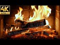 🔥 Fireplace 4K Ultra HD | Cozy Fire Sounds for Sleep, Relax, Study | No Ads