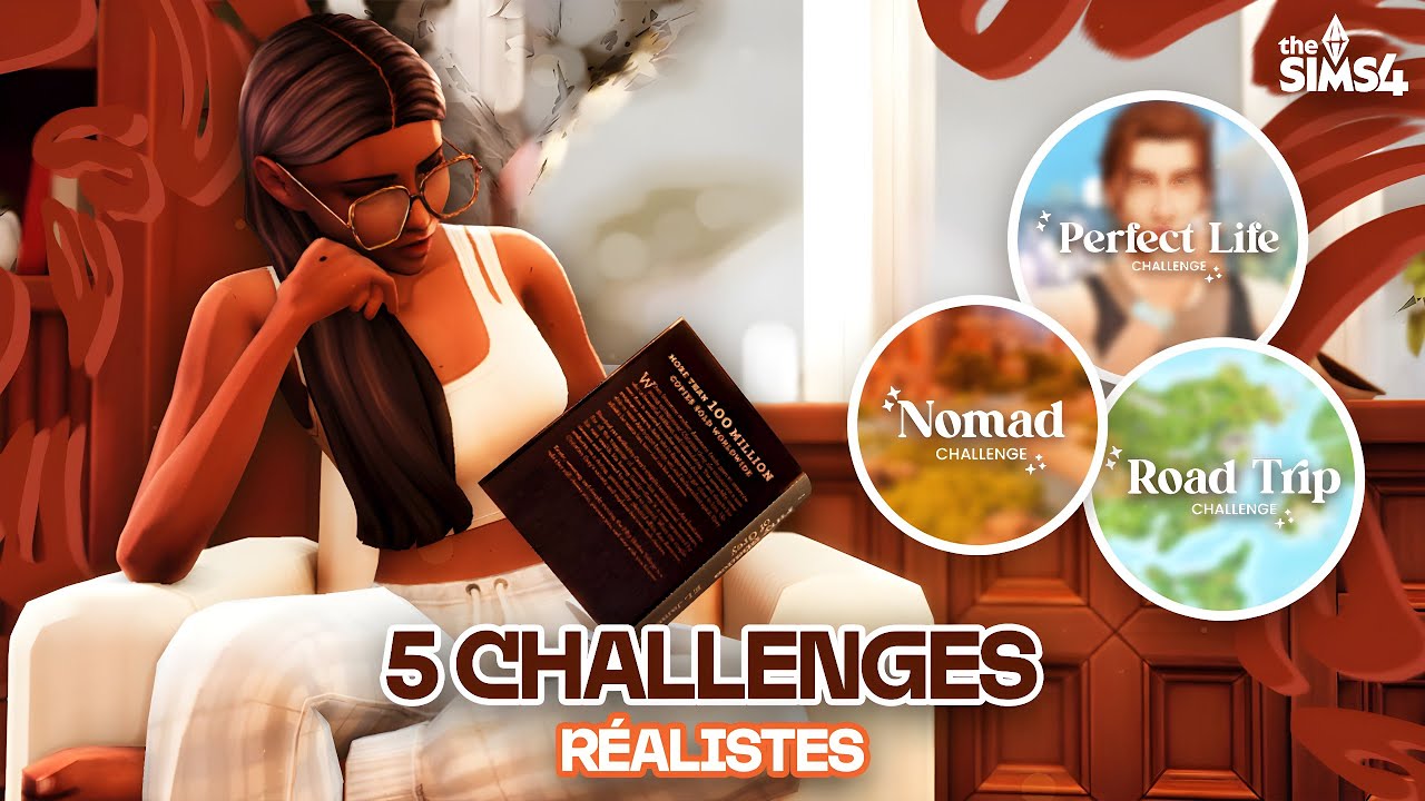 LES 5 MEILLEURS CHALLENGES RÉALISTES dans LES SIMS 4 ! 👨‍👩‍👧‍👦