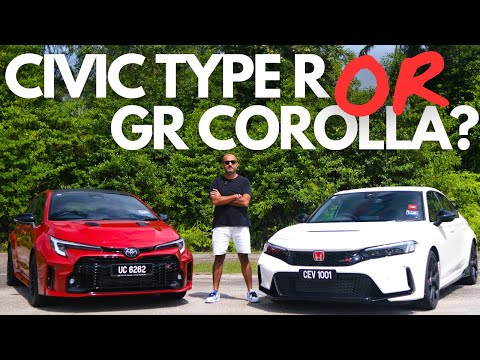 Civic Type R or GR Corolla? We Take Both For A Drive To Have Some Fun!
