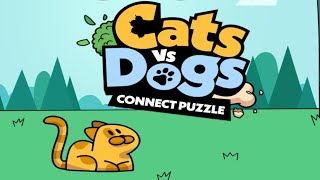 Cats vs Dogs Puzzle Connect (by Coco Play) IOS Gameplay Video (HD) screenshot 2