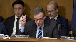 WATCH: Sen. Warner makes opening statement at Gabbard confirmation hearing