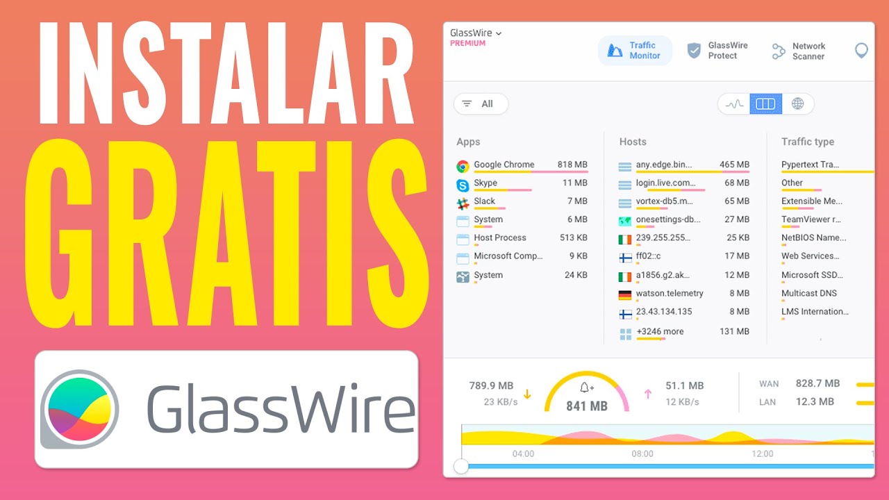 Como Descargar, Instalar y configurar GlassWire ¡GRATIS!