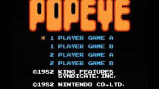 Popeye Nes Music - Le Theme