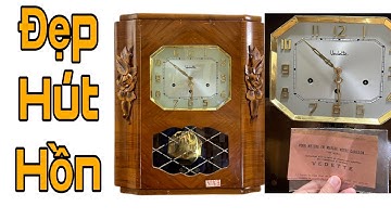 HIẾM THẤY VEDDETTE 1930: Số nổi vàng có tắt chuông đêm nhạc Webminter ngân nga nhập Pháp nguyên bản