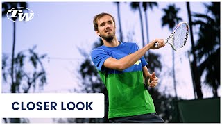 Daniil Medvedev reviews his tennis string of choice: Tecnifibre Razor Soft! (control & easy power) screenshot 2