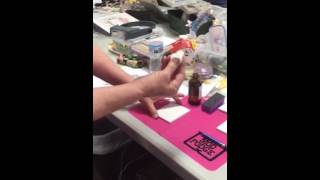 Wintergreen oil image transfers (for rubber stamp carving)