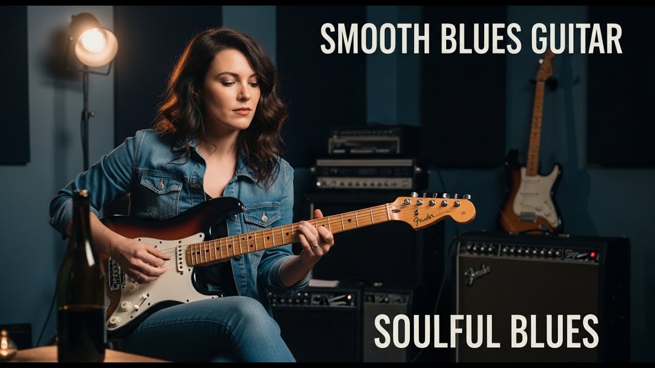 Instrumental Blues Guitar | Deep Emotional Blues with Warm Tone