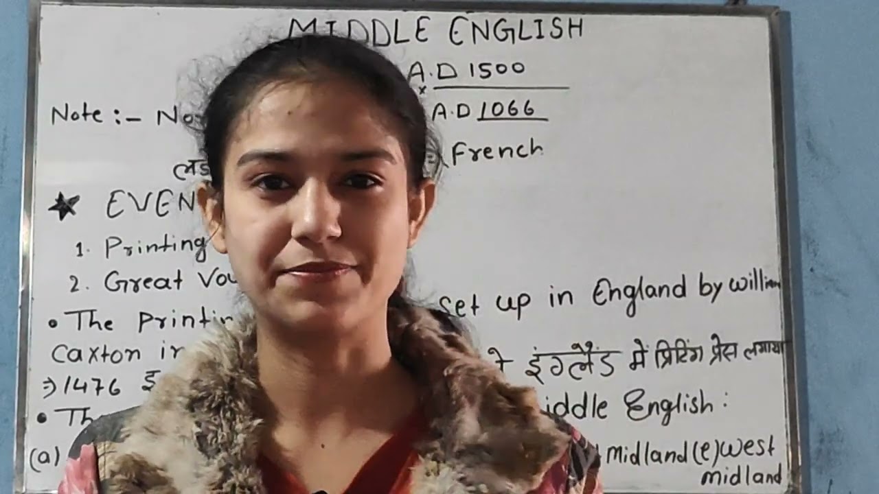 Middle english part 2.Fir ek new class ke sath.kaisi lgi ye jrur batao.