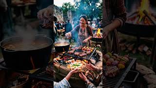 The Last Places Where People Still Cook on Firewood fire #foodculture  #travelshorts #foodtravel