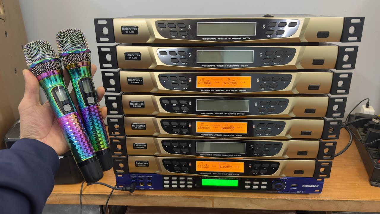 Giảm 200k Tri ân Ngày Nhà Giáo Việt Nam 20/11 Micro Baier K890 790A đời 2023-2024 LH 0973254888