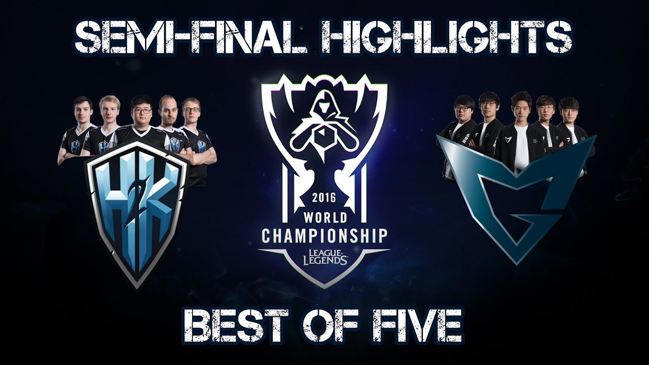 Worlds 2016 Semi-final | H2K vs SSG Highlights BO5 | League of Legends