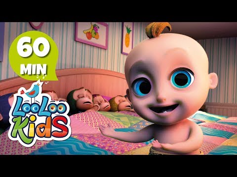 Ten in a Bed - Learn English with Songs for Children | LooLoo Kids