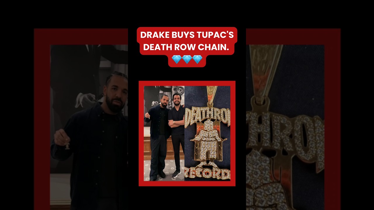 DRAKE BUYS INFAMOUS TUPAC CHAIN. 