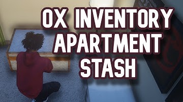 QBCore - Ox_Inventory Apartment Stash Compatibility | FiveM Tutorial 2024