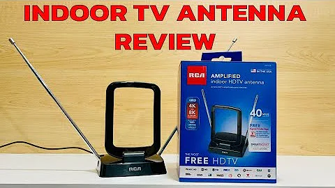 RCA Amplified Indoor HDTV TV Antenna Review ANT310E