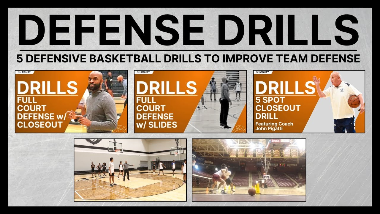 5 Best Defensive Drills For Basketball